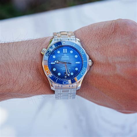 omega seamaster 300m summer blue